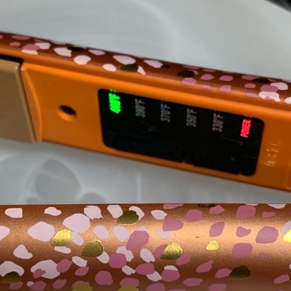 1” ULTRA CHI ORANGE FLAT /STYLING HOT IRON EUC WNB - Picture 14 of 16